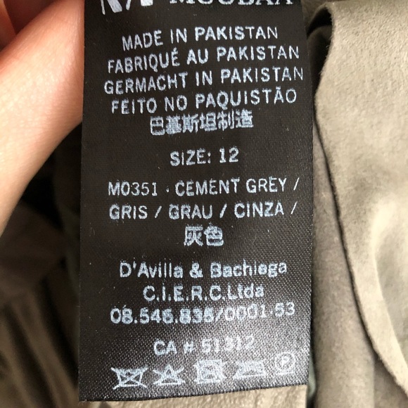 Muubaa Lupus Suede and leather jacket - Picture 6 of 8